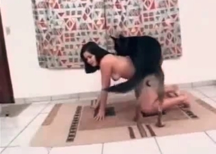 Shepherd enjoys crazy anal sex