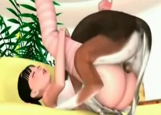 3D bestiality action with a Doberman